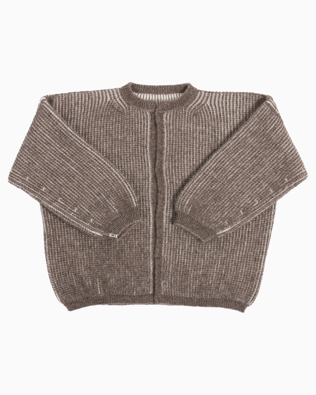 cardigan bicolor oversized