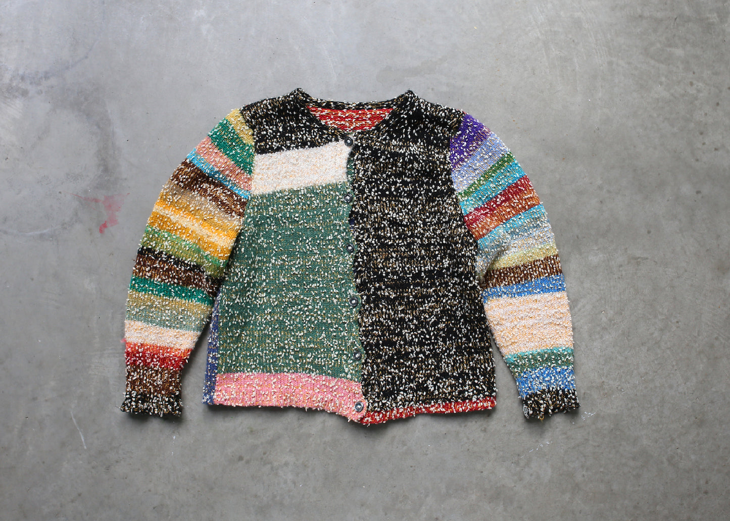 patchwork cardigan