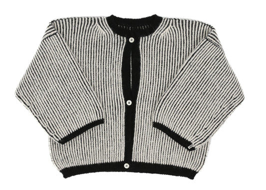 Cardigan bicolor