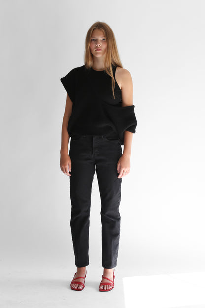 deep v-neck vest