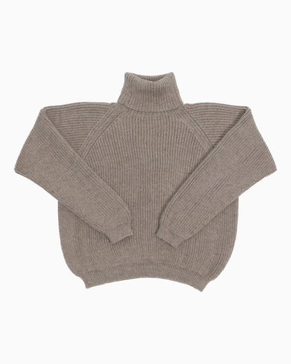 cropped turtleneck