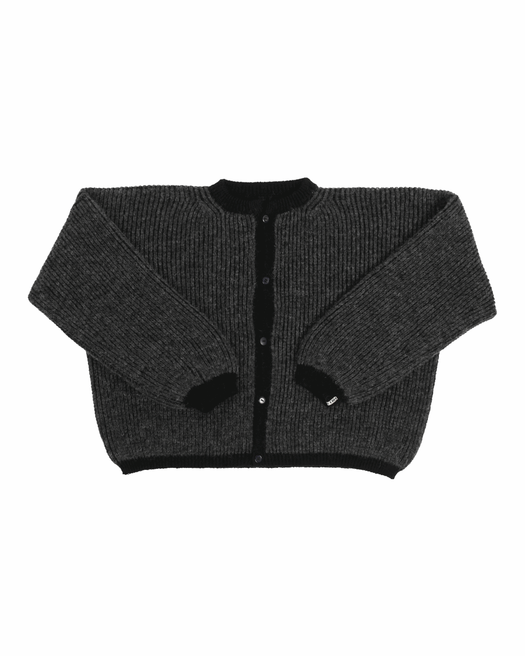 cardigan bicolor oversized