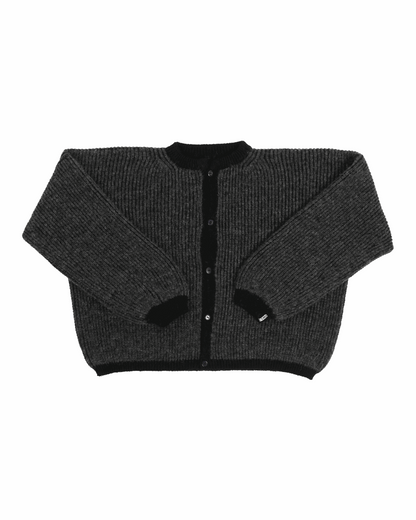 cardigan bicolor oversized