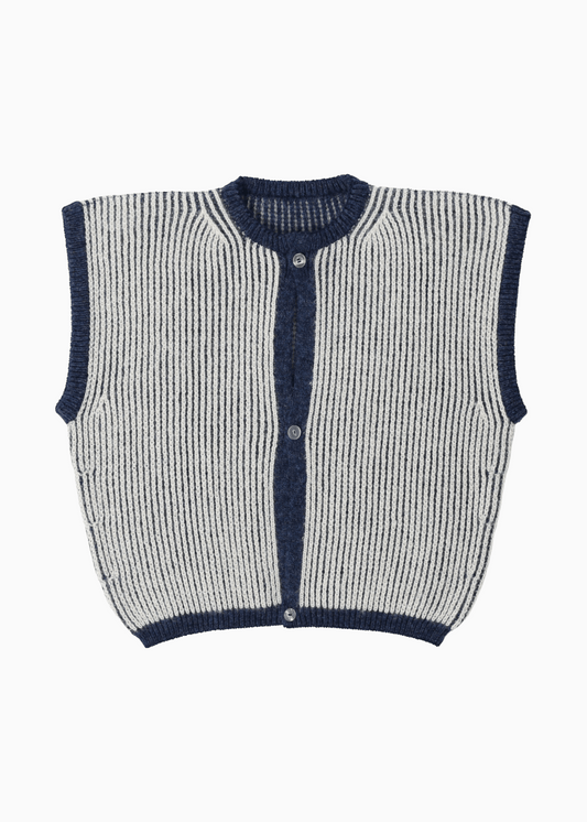 bicolor reversible vest