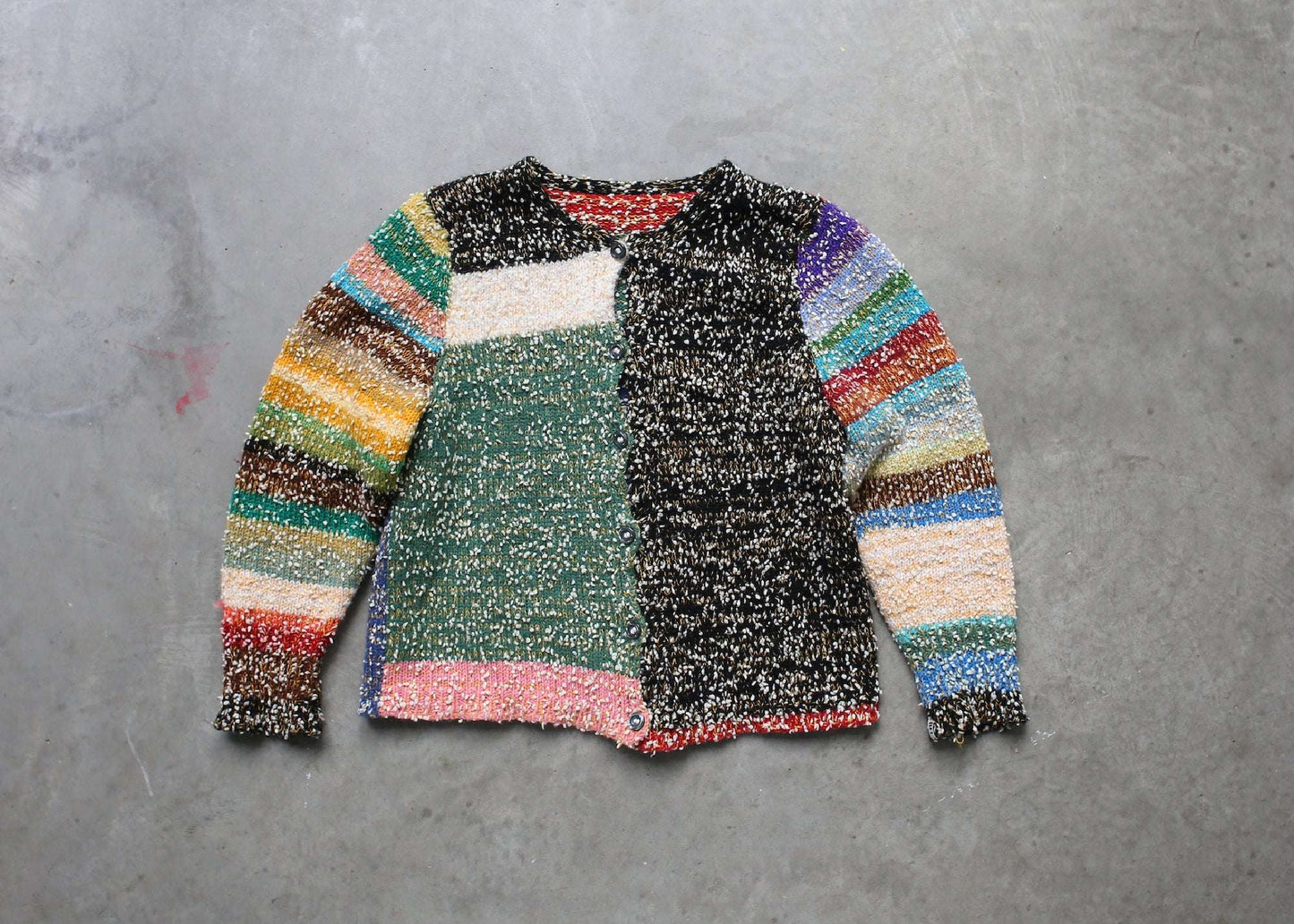 patchwork cardigan