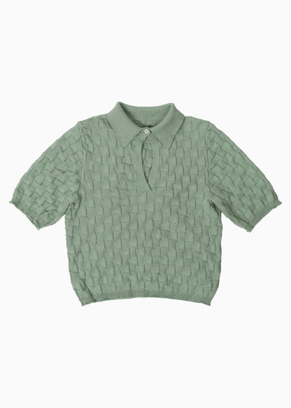 checkered polo