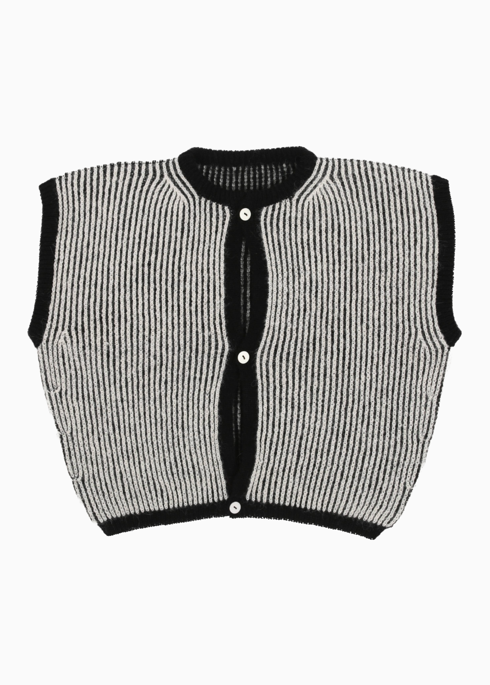 reversible cardigan vest